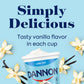 Dannon Vanilla Low Fat Yogurt, Excellent Source of Calcium and Good Source of Protein with the Rich and Creamy Taste of Vanilla Flavored Yogurt, 32 OZ Quart