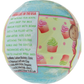 BELA Bath Bombs, Cupcake, Fizzy