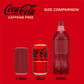 Coca Cola Zero Sugar Caffeine-Free Soda Fridge Pack Cans