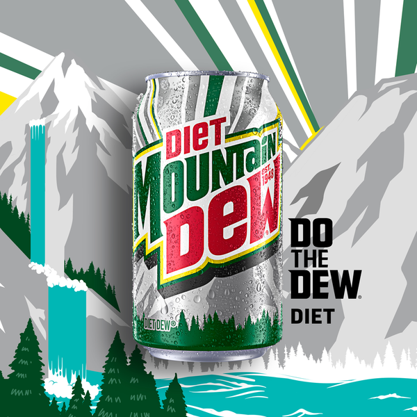 Mountain Dew Diet Citrus Soda