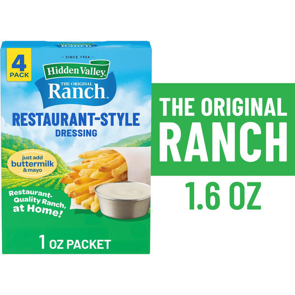 hidden valley buttermilk ranch dressing Salad & Seasoning Mix, Gluten Free Cover and refrigerate for at least 30 minutes Hidden Valley Buttermilk Ranch Salad