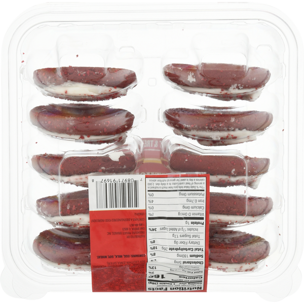 Lofthouse Sugar Cookies, Frosted, Red Velvet