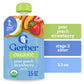Gerber Stage 2 Baby Food Organic Pear Peach Strawberry Puree Pouch