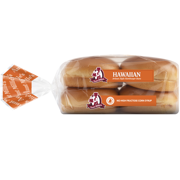 Aunt Millie's Artisan Style Hawaiian Hamburger Buns