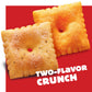 Cheez-It DUOZ Bacon and Cheddar Baked Snack Crackers, Lunch Snacks, 12.4 oz