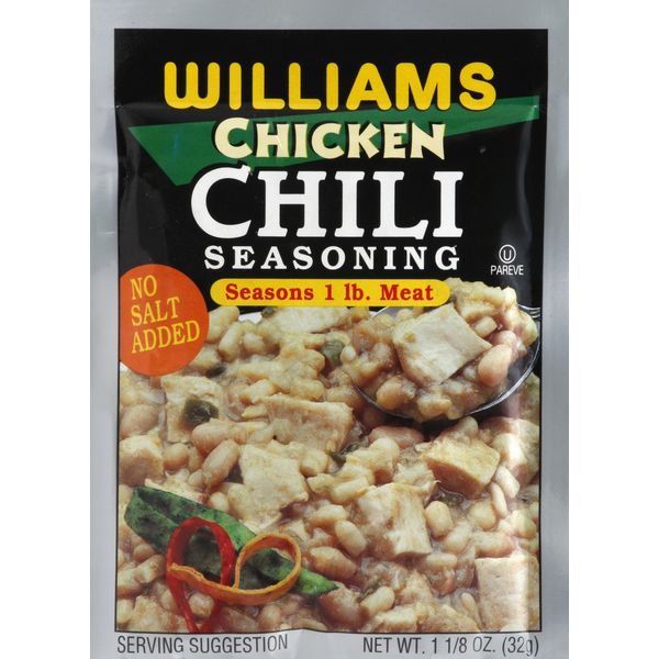 Williams Seasoning, Chicken Chili