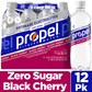 Propel Zero Sugar Electrolyte Water Beverage Black Cherry