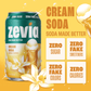 Zevia Soda, Zero Sugar, Cream Soda