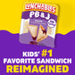 Lunchables PB&J Peanut Butter Sandwich & Grape Dip Snack Kit