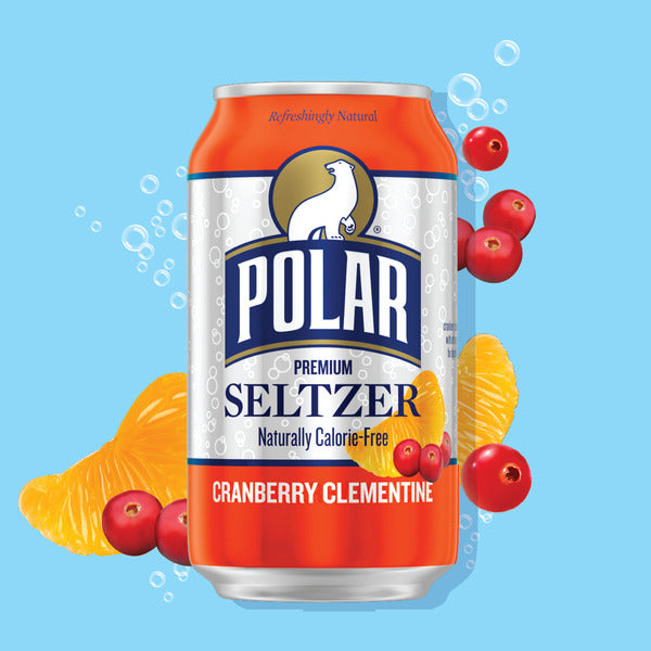 Polar Seltzer  Cranberry Clementine