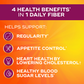 Metamucil 4-in-1 Psyllium Fiber Supplement, Real Sugar Orange