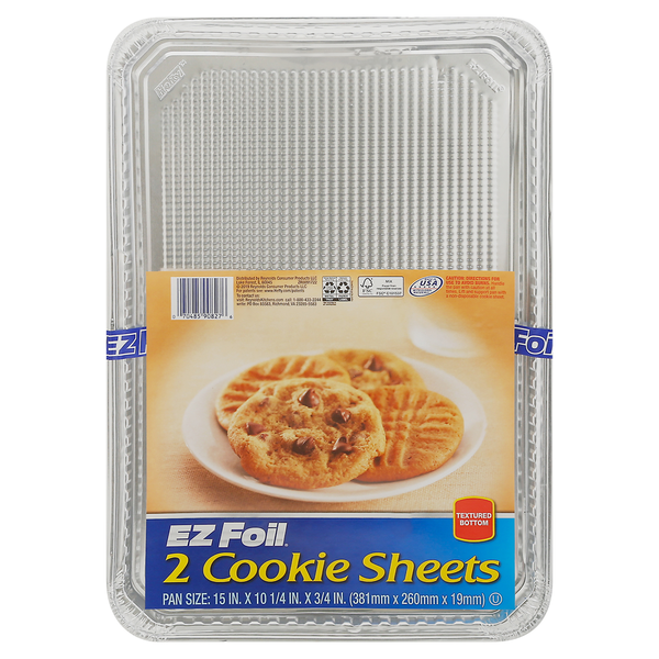 Hefty EZ Foil Cookie Sheets