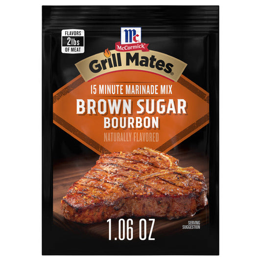 McCormick® GRILL MATES Brown Sugar Bourbon Marinade