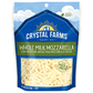 Crystal Farms Cheese, Mozzarella, Whole Milk