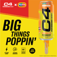 C4 Energy Yellow Can Carbonated Orange Creamsicle Performance Energy Drink