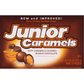 Junior Caramels Soft Caramels Covered in Milk Chocolate