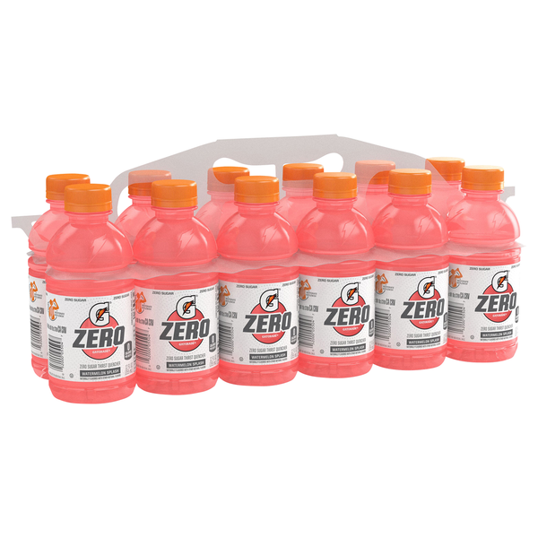 Gatorade Thirst Quencher, Zero Sugar, Watermelon Splash, 12-Pack