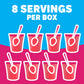 Jell-O Zero Sugar Raspberry Flavor Gelatin
