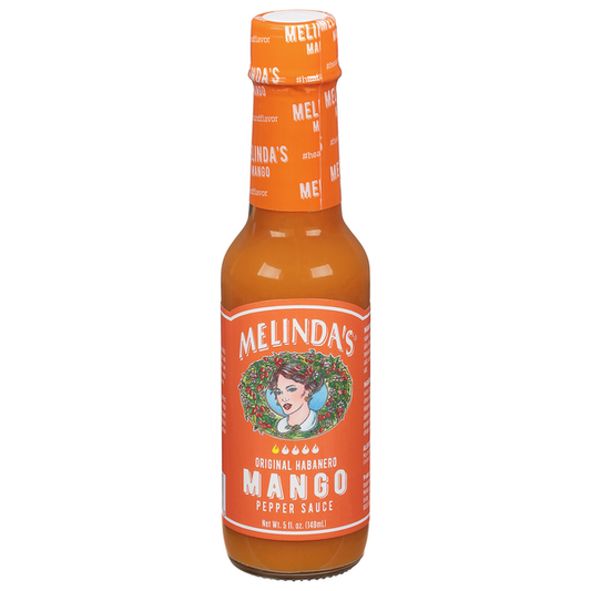 Melinda's Pepper Sauce, Original Habanero, Mango