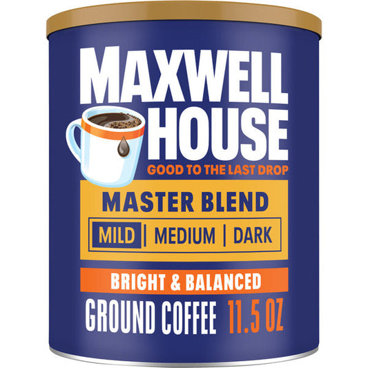 Maxwell House Master Blend Light Roast Ground Coffee