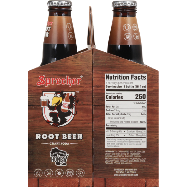 Sprecher Craft Soda, Root Beer