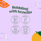 Bloom Sparkling Energy Bloom Sparkling Energy, Carbonated, Juicy Orange
