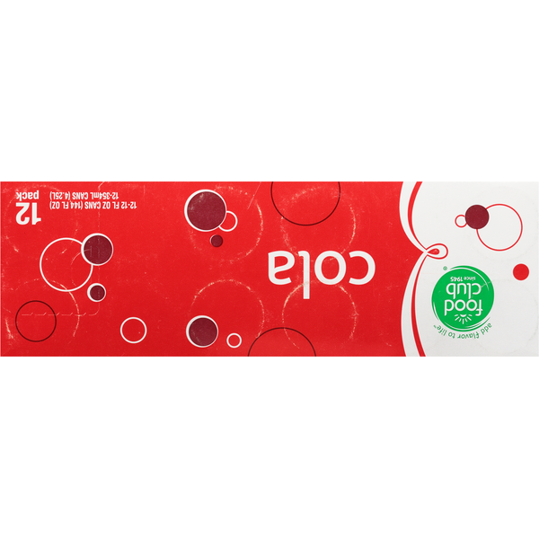 Food Club Cola, 12 Pack