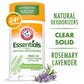 Arm & Hammer Essentials Deodorant- Fresh Rosemary Lavender- Solid Oval-- Made With Natural Deodorizers- Free From Aluminum