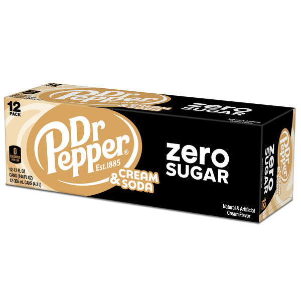 Dr Pepper Zero Sugar Soda