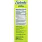 Splenda Sweetener, Zero Calorie, Stevia