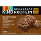 KIND Breakfast Gluten Free Dark Chocolate Cocoa Protein Snack Bars, 1.76 oz, 12 Count