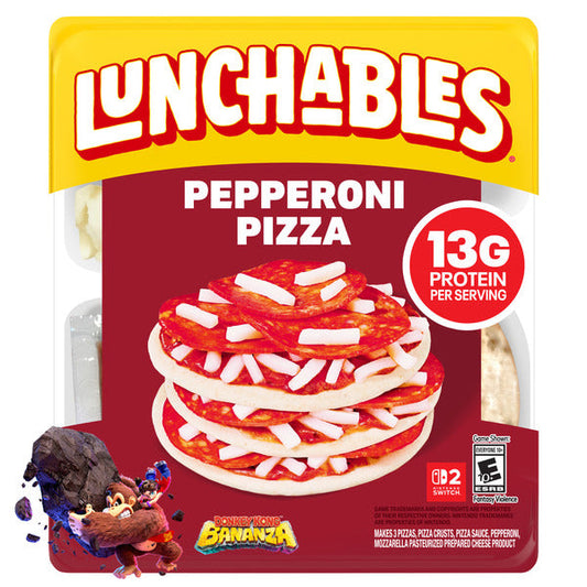 Lunchables Pizza with Pepperoni Kids Lunch Snack Kit