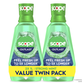 Crest Outlast Mouthwash Fresh Mint Value Twin Pack