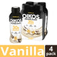 Oikos Protein Shake, Vanilla, 30g High Protein Drinks, Shelf Stable, Ready to Drink, 5g Prebiotic Fiber, 12 fl oz Bottle, 4 Count