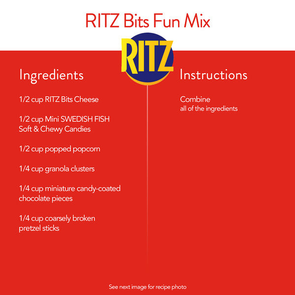 Ritz Bits Cheese Cracker Sandwiches Snack Packs