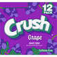 Crush Soda, Grape, 12 Pack