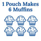Martha White Wildberry Muffin Mix, 7 Oz Bag