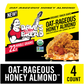 Dave's Killer Bread Oat-Rageous Honey Almond Organic Snack Bars, 4 Individually Wrapped Snack Bars