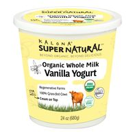 Kalona SuperNatural Organic, Whole Milk Vanilla Yo...
️