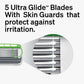 Schick Sensitive Razor, 1 Razor Handle with 3 Razor Refills
