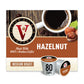 Victor Allen's Coffee Hazelnut Flavored, Medium Roast, Single Serve Coffee Pods