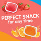 Snack Pack Zero Sugar Strawberry and Orange Juicy Gels