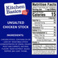Kitchen Basics Unsalted Chicken Stock