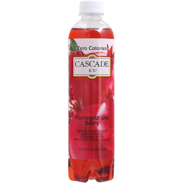 Cascade Ice Sparkling Water, Zero Calories, Pomegranate Berry