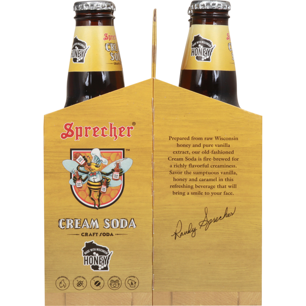 Sprecher Craft Soda, Cream Soda