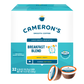 Cameron's Coffee, Smooth, Light Roast, Breakfast Blend, Ecopod