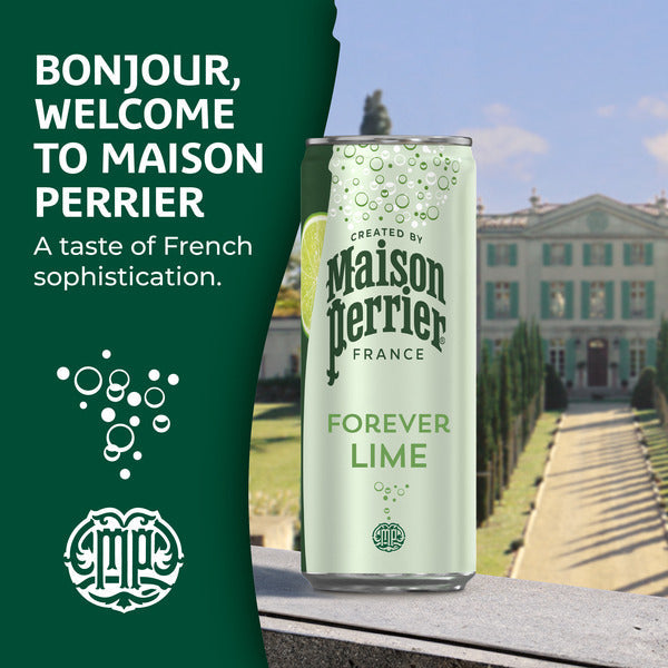 Maison Perrier Forever Lime Flavored Sparkling Water