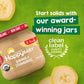 Happy Baby Organics Organics Clearly Crafted Stage 2 Apples & Spinach Jar 4 oz