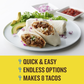 Old El Paso Carb Advantage Tortilla Rounds