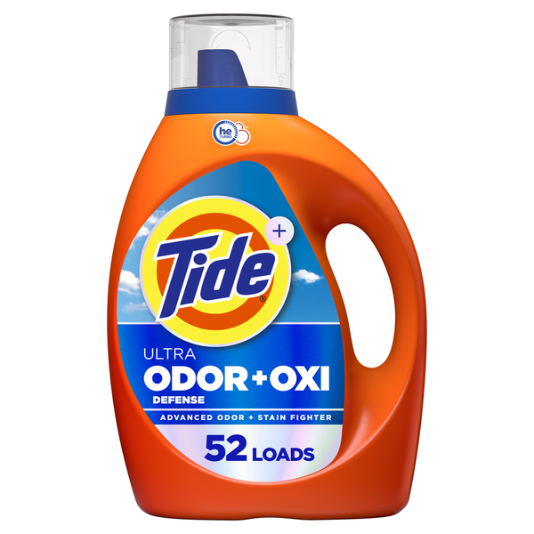 Tide Ultra Odor Defense Plus Oxi Liquid Laundry Detergent